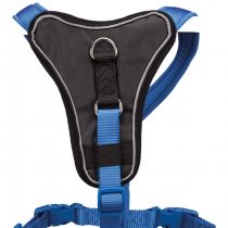 Шлея Trixie Premium Y-Harness S-M для собак, 50-60 см, 15 мм, синій