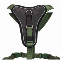 Шлея Trixie Premium Y-Harness S-M для собак, 50-60 см, 15 мм, лісовий