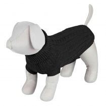 Пуловер Trixie King of Dogs M, для собак, 45 см, чорний