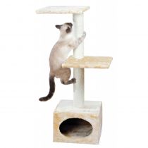 Кігтеточка з будиночком Trixie Badalona для котів, 109х37х37 см, бежева