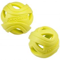 Набір м'ячів для собак BronzeDog Skipdawg TPR Breezy ball, для полегшення дихання, 2 штуки по 7 см