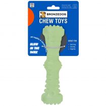 Іграшка-гантель для собак BronzeDog Chew Dumbbell, Світлонакопичувальні, 5×18 см