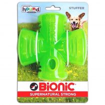 Іграшка для собак Bionic Opaque Stuffer, для ласощів і жування, зелена, 12.5×12.5×6.8 см
