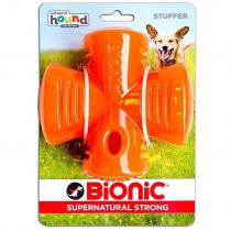 Іграшка для собак Bionic Opaque Stuffer, для ласощів і жування, помаранчева, 12.5×12.5×6.8 см