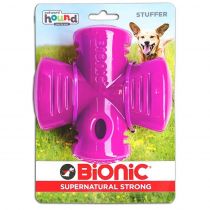 Іграшка для собак Bionic Opaque Stuffer, для ласощів і жування, фіолетова, 12.5×12.5×6.8 см