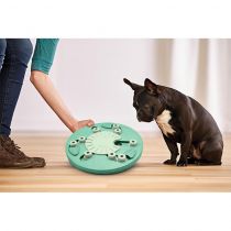 Інтерактивна іграшка для собак Nina Ottoson Ребус, зелена, 34.5×5 см
