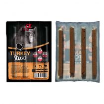 Напіввологі ласощі для собак Alpha Spirit DOG Sticks Turkey, палички з індичкою, 4 шт, 40 г