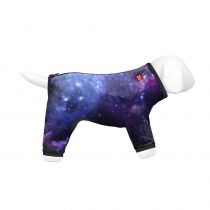 Дощовик Waudog Clothes для собак, малюнок NASA21, розмір M45, 37-40 см/55-60 см