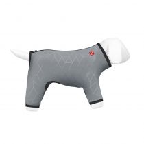 Дощовик Waudog Clothes для собак, сітловідбивчий, розмір M45, 37-40 см/55-60 см