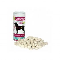 Витамины Vitomax для оздоровления блестящей шерсти собак, 120 таб