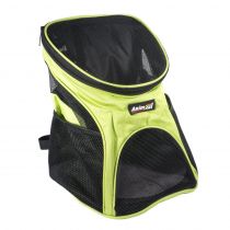 Рюкзак-переноска AnimAll для собак і котів, нейлон, зелений, 31×25×35 см