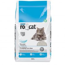 Бентонітовий наповнювач RoCat Unscented для котячого туалету, без аромату, 10 л (8.5 кг)